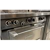 Image 3 : GARLAND STAINLESS STEEL 6 BURNER COMMERCIAL NATURAL GAS OVEN * MISSING 1 KNOB*