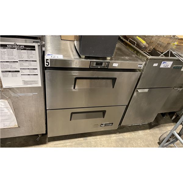 EFI FUDW2-27VC STAINLESS STEEL 2 DRAWER COMMERCIAL UNDER COUNTER FREEZER
