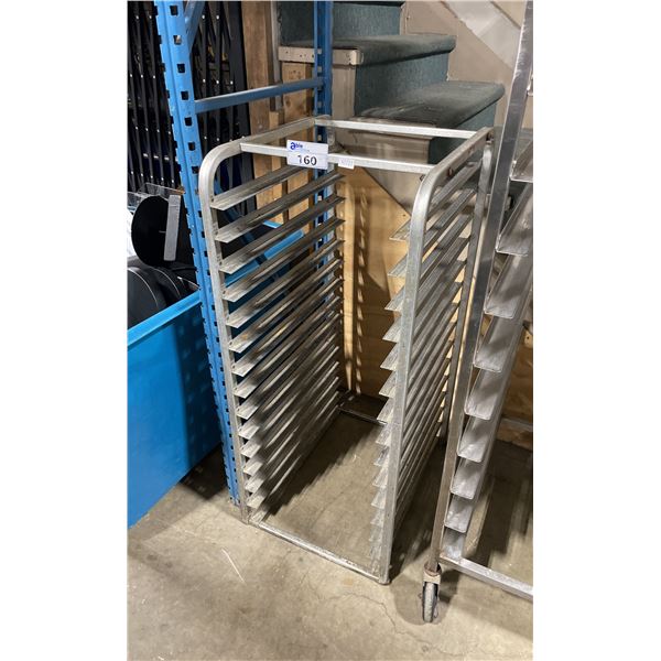 15 TRAY ALUMINUM STATIONARY COMMERCIAL BAKERS RACK *NO TRAYS INCLUDED*
