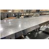 Image 2 : STAINLESS STEEL COMMERCIAL PREPARATION TABLE APPROX 72"L X 30"D X 35"H