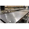 Image 2 : EFI STAINLESS STEEL COMMERCIAL PREPARATION TABLE APPROX 48"L X 30"D X 35"H