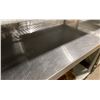 Image 2 : EFI STAINLESS STEEL COMMERCIAL PREPARATION TABLE APPROX 48"L X 30"D X 35"H