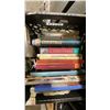 Image 4 : 5 TIER 36"W X 18"D X 76"H MOBILE COMMERCIAL METRO STYLE RACKING SYSTEM WITH ASSORTED COOK BOOKS,