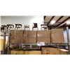 Image 5 : 4 TIER 36"W X 18"D X 76"H MOBILE COMMERCIAL METRO STYLE RACKING SYSTEM WITH ASSORTED TAKE