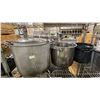 Image 4 : 4 TIER 36"W X 18"D X 76"H MOBILE COMMERCIAL METRO STYLE RACKING SYSTEM WITH ASSORTED COOKING POTS