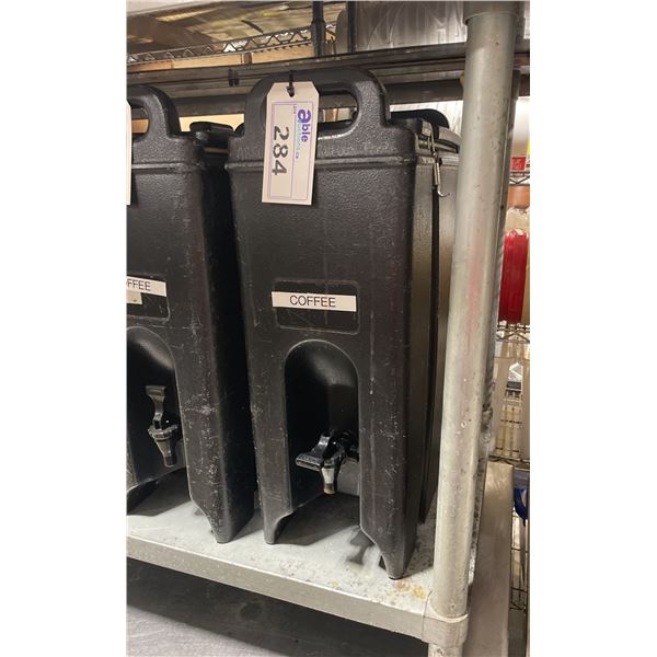 CAMBRO BLACK LARGE HOT BEVERAGE DISPENSER