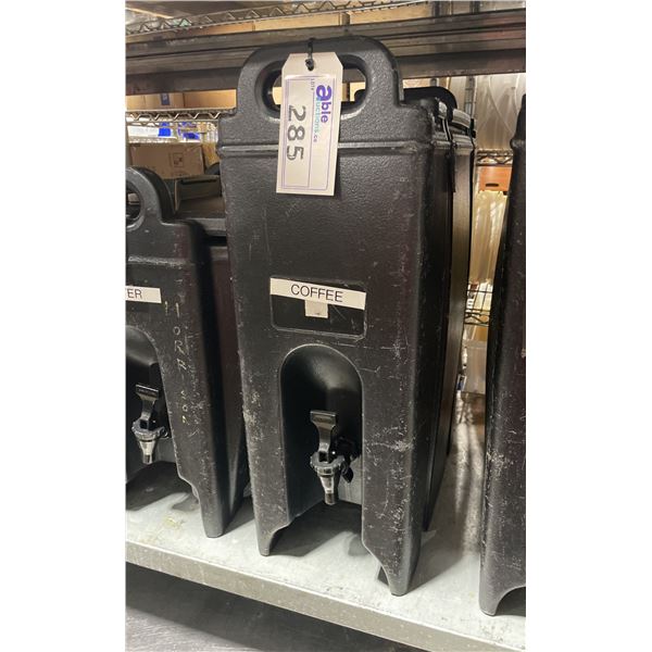 CAMBRO BLACK LARGE HOT BEVERAGE DISPENSER