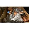 Image 3 : BOX OF ASSORTED BEER/WINE GLASSES & MOSCOW MULE CUPS