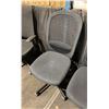 Image 2 : 5 ADJUSTABLE MESH BACK MOBILE OFFICE CHAIRS