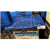Image 2 : STACK OF APPROX 30 BLUE PLASTIC COMMERCIAL BREAD / CATERING TRAYS