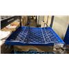 Image 2 : STACK OF APPROX 30 BLUE PLASTIC COMMERCIAL BREAD / CATERING TRAYS