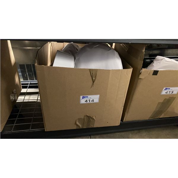 LARGE BOX OF ASSORTED RESTAURANT DISHWARE