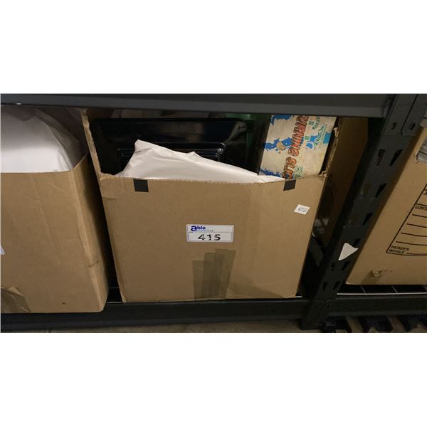 LARGE BOX OF ASSORTED RESTAURANT DISHWARE