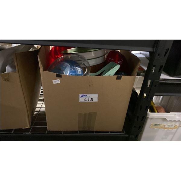 LARGE BOX OF ASSORTED RESTAURANT DISHWARE