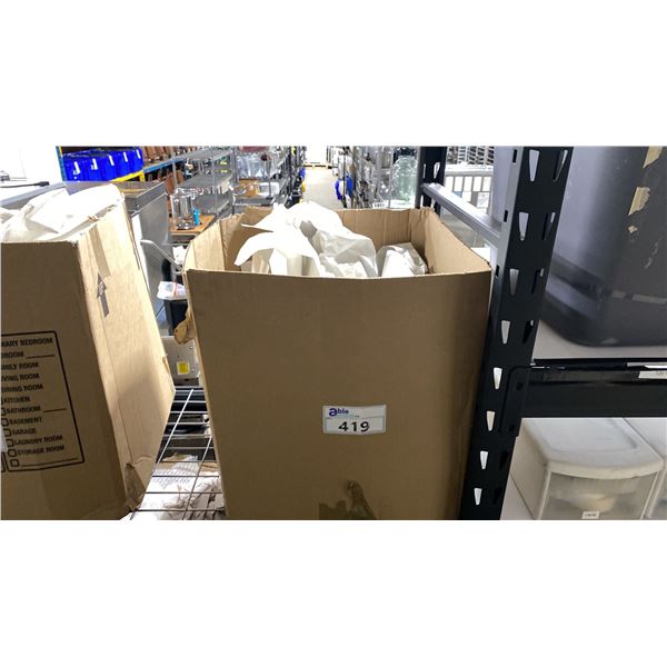 LARGE BOX OF ASSORTED RESTAURANT DISHWARE