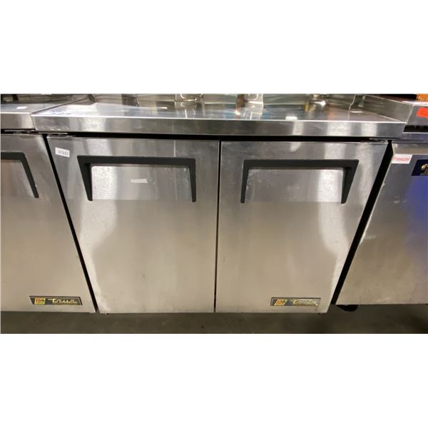 TRUE REFRIGERATION TUC-36 STAINLESS STEEL COMMERCIAL 2 DOOR MOBILE REACH IN COOLER