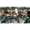 Image 4 : STAINLESS STEEL STOCK POTS, FRYING PANS, PIZZA PANS, COOKING POTS, RICE COOKER *NO LID* & ASSORTED