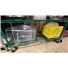 Image 8 : STAINLESS STEEL STOCK POTS, FRYING PANS, PIZZA PANS, COOKING POTS, RICE COOKER *NO LID* & ASSORTED