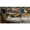 Image 5 : 4 TIER MOBILE METRO STYLE CART WITH ASSORTED COMMERCIAL RESTAURANT ITEMS