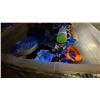 Image 8 : 4 TIER MOBILE METRO STYLE CART WITH ASSORTED COMMERCIAL RESTAURANT ITEMS