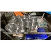 Image 3 : 4 TIER MOBILE METRO STYLE CART WITH ASSORTED COMMERCIAL RESTAURANT ITEMS