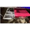 Image 6 : 4 TIER MOBILE METRO STYLE CART WITH ASSORTED COMMERCIAL RESTAURANT ITEMS