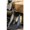 Image 4 : PALLER CRATE OF PLANTER POTS, AREA RUG, BOWLS, STAINLESS STEEL PANELS & ASSORTED ITEMS