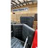 Image 2 : BLACK METAL FRAMED COMMERCIAL EVENT COUCH, LOVESEAT, & 2 CHAIR SET