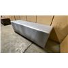 Image 2 : 6 SILVER 60" OTTOMANS & 5 SMALL OTTOMANS