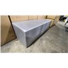 Image 3 : 6 SILVER 60" OTTOMANS & 5 SMALL OTTOMANS