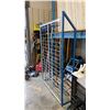 Image 2 : BLUE METAL FREE STANDING DISPLAY RACK