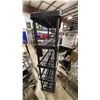 Image 3 : 5 TIER PLASTIC STORAGE SHELF 35"W X 17"D X 72"H