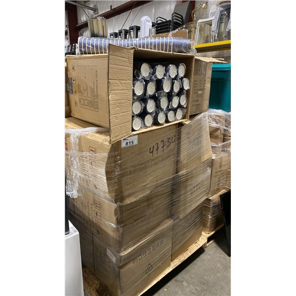 PALLET OF ASSORTED PLASTIC TAKE-OUT CONTAINERS, LIDS & EVENT GEAR *MUST TAKE ALL*