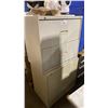 Image 3 : 2 METAL 2 DRAWER LATERAL FILE CABINETS, 4 DRAWER STORAGE CABINET, NOMA ELECTRIC FLOOR FAN, &