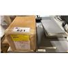 Image 2 : BOX OF POLY-BRITE 36" X 100' ROLL-UP FILM, 2 IKEA WALL SHELVES, & ELECTRIC OFFICE SHREDDER