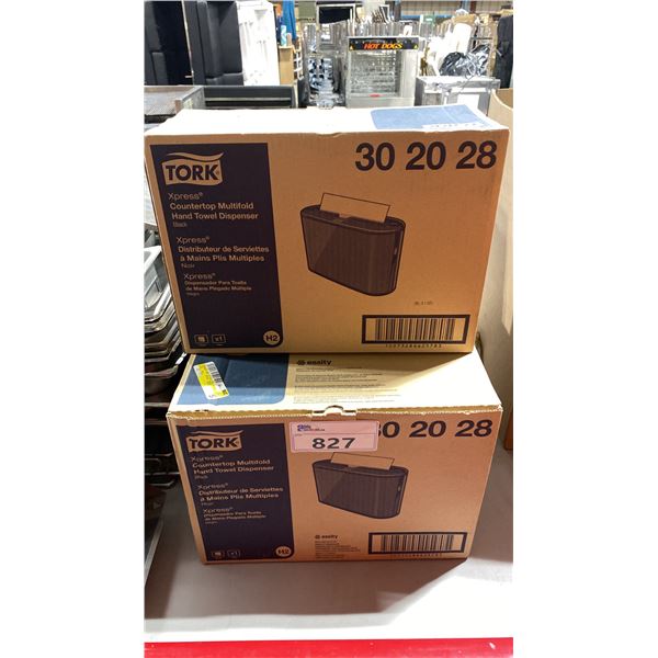 ASSORTED TORK  COMMERCIAL TOWEL DISPENSERS