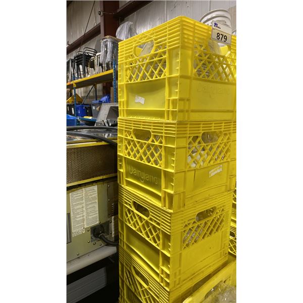 6 CRATES OF ASSORTED COMMERCIAL RESTAURANT SIDE PLATES & DISHWARE *CRATES INCLUDED*