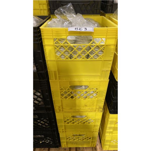 4 CRATES OF ASSORTED COMMERCIAL RESTAURANT BOWLS & DISHWARE *CRATES INCLUDED*