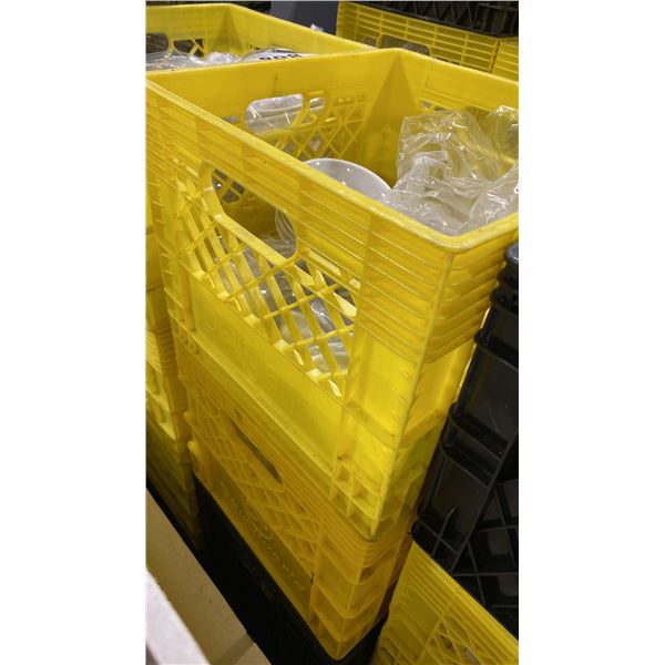 4 CRATES OF ASSORTED COMMERCIAL RESTAURANT BOWLS & DISHWARE *CRATES INCLUDED*