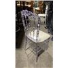 Image 2 : STACK OF 8 CLEAR PLASTIC COMMERCIAL STACKING EVENT CHAIRS WITH CUSHIONS
