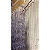 Image 3 : STACK OF 8 CLEAR PLASTIC COMMERCIAL STACKING EVENT CHAIRS WITH CUSHIONS