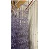 Image 3 : STACK OF 8 CLEAR PLASTIC COMMERCIAL STACKING EVENT CHAIRS WITH CUSHIONS