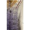 Image 3 : STACK OF 8 CLEAR PLASTIC COMMERCIAL STACKING EVENT CHAIRS WITH CUSHIONS
