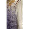 Image 3 : STACK OF 8 CLEAR PLASTIC COMMERCIAL STACKING EVENT CHAIRS WITH CUSHIONS