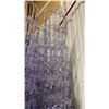 Image 3 : STACK OF 8 CLEAR PLASTIC COMMERCIAL STACKING EVENT CHAIRS WITH CUSHIONS