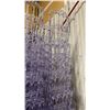 Image 3 : STACK OF 8 CLEAR PLASTIC COMMERCIAL STACKING EVENT CHAIRS WITH CUSHIONS