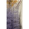 Image 3 : STACK OF 8 CLEAR PLASTIC COMMERCIAL STACKING EVENT CHAIRS WITH CUSHIONS