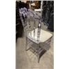 Image 2 : STACK OF 8 CLEAR PLASTIC COMMERCIAL STACKING EVENT CHAIRS WITH CUSHIONS