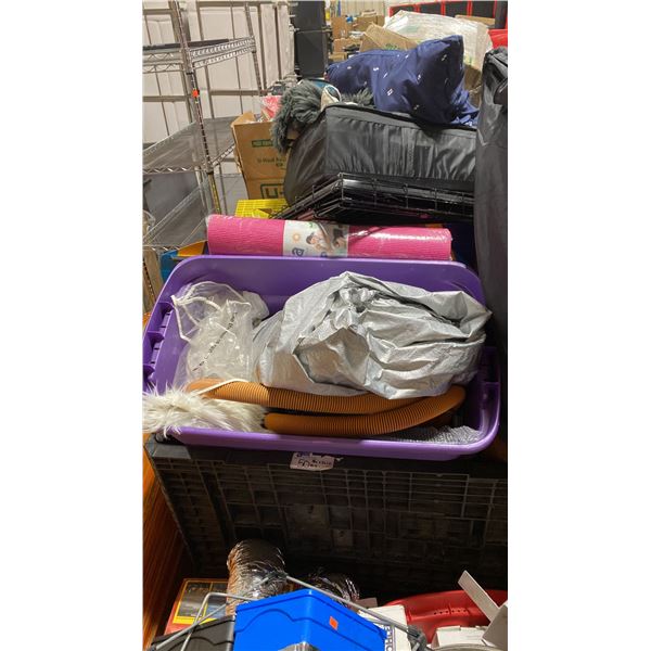PALLET CRATE OF ASSORTED EVENT RENTAL PRODUCT *PALLET CRATE NOT INCLUDED*