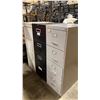 Image 3 : 3 METAL 4 DRAWER STORAGE FILE CABINETS